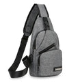 Men's Large Capacity Sling Chest Bag – Outdoor Sports Shoulder Backpack for Casual & Fashion – Small Crossbody Bag