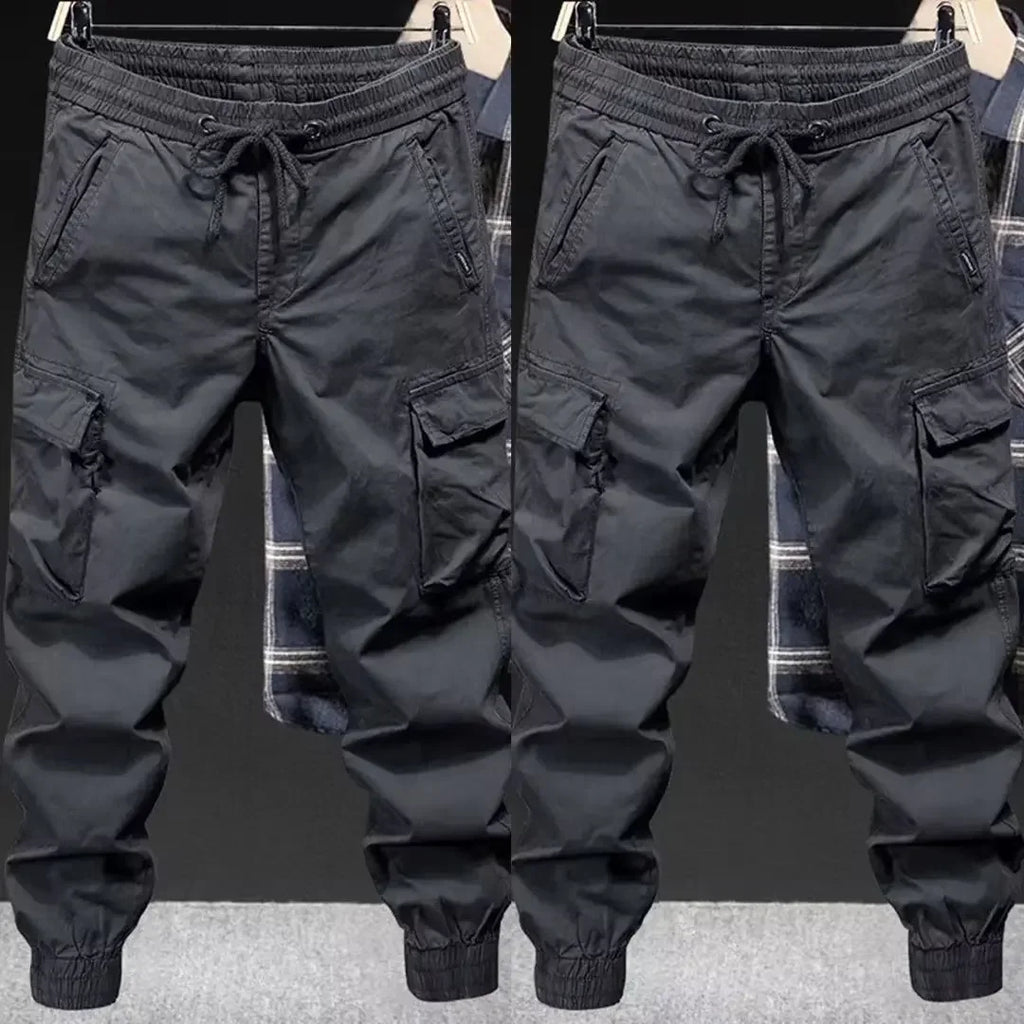 Men's Loose-fit Casual Pants Military Greencargo Brand Spring Autumn Trendy Outdoor Climbing Tactical Pants Cargo Pants
