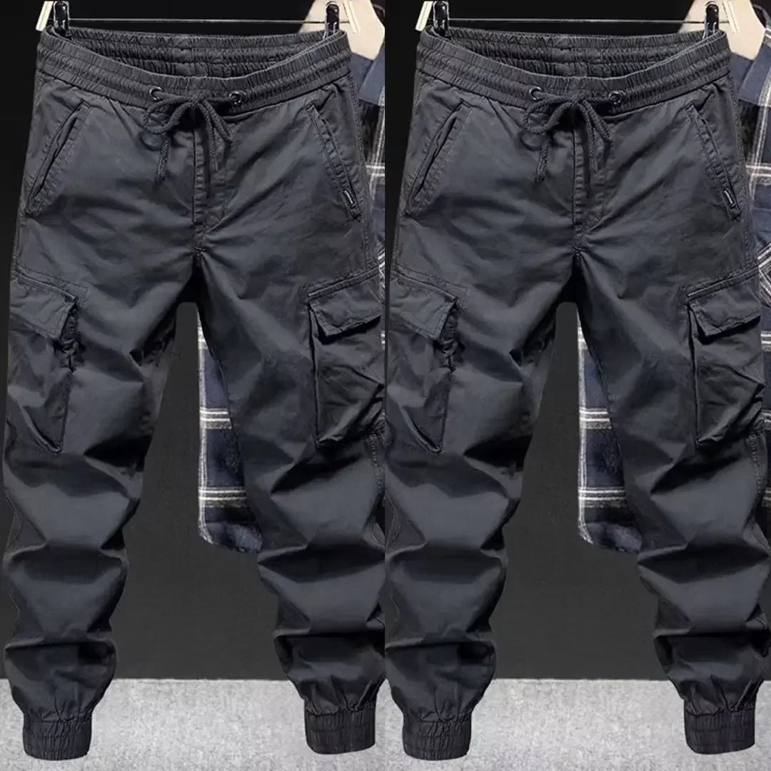 Men's Loose-fit Casual Pants Military Greencargo Brand Spring Autumn Trendy Outdoor Climbing Tactical Pants Cargo Pants