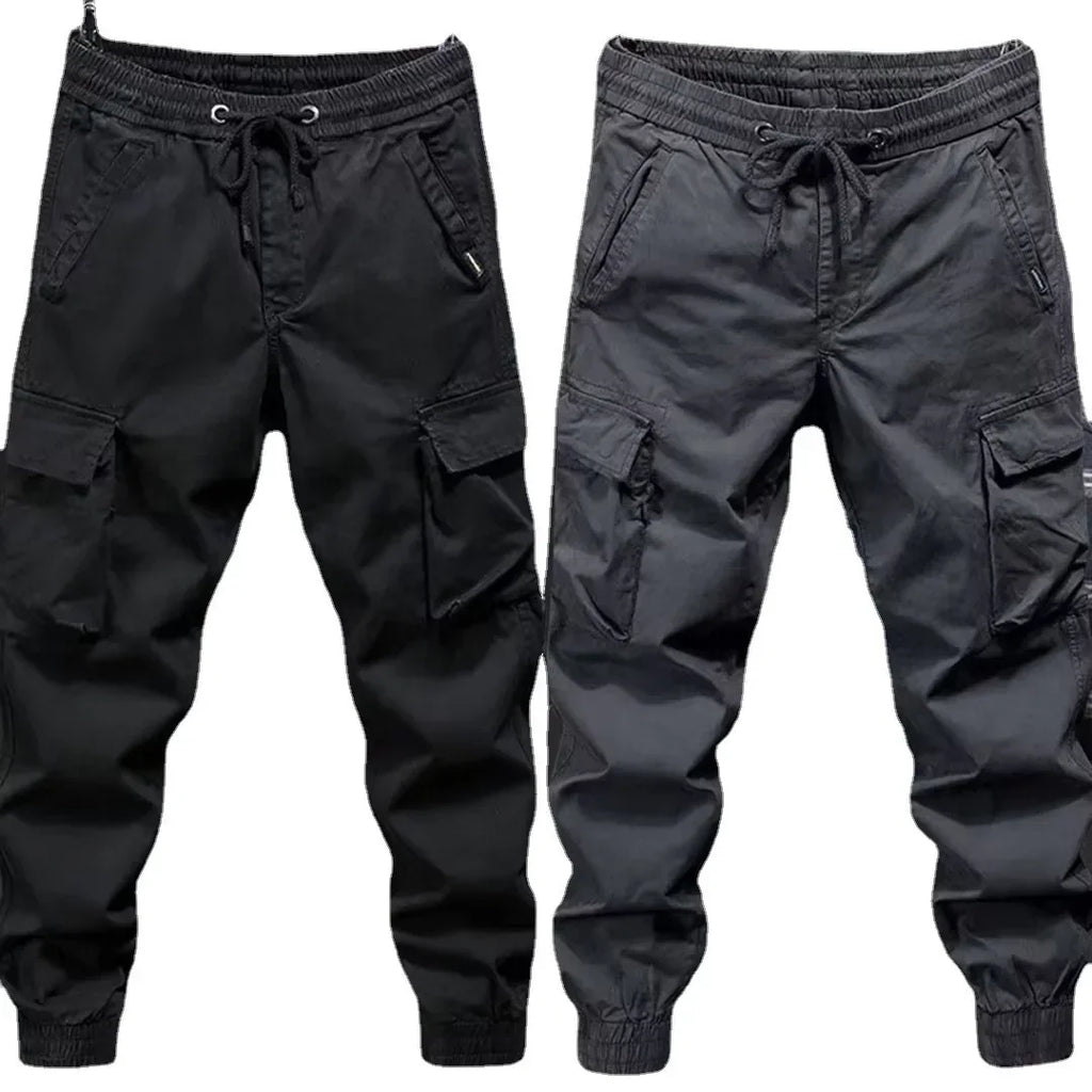Men's Loose-fit Casual Pants Military Greencargo Brand Spring Autumn Trendy Outdoor Climbing Tactical Pants Cargo Pants