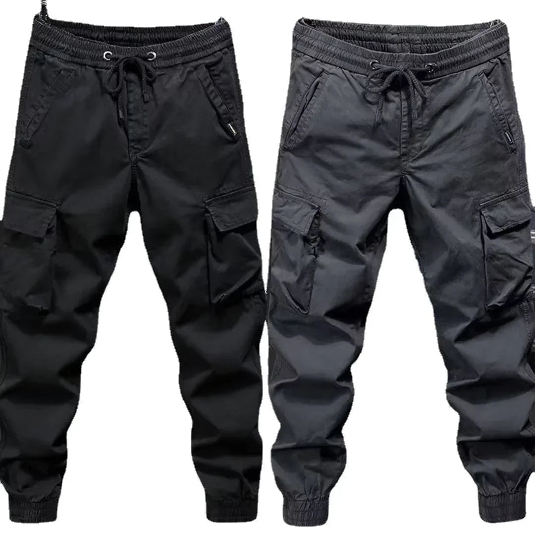 Men's Loose-fit Casual Pants Military Greencargo Brand Spring Autumn Trendy Outdoor Climbing Tactical Pants Cargo Pants