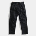 Heavyweight 100% Cotton Workwear Pants American Classic Straight Fit Relaxed Cargo Trousers for Men Multi-Pocket Outdoor Casual