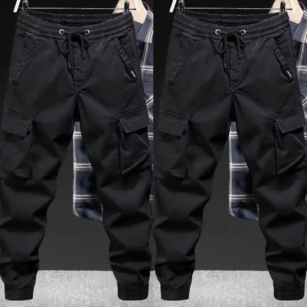 Men's Loose-fit Casual Pants Military Greencargo Brand Spring Autumn Trendy Outdoor Climbing Tactical Pants Cargo Pants