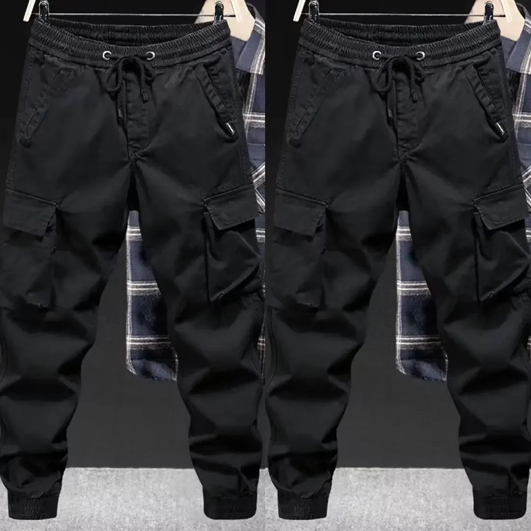 Men's Loose-fit Casual Pants Military Greencargo Brand Spring Autumn Trendy Outdoor Climbing Tactical Pants Cargo Pants