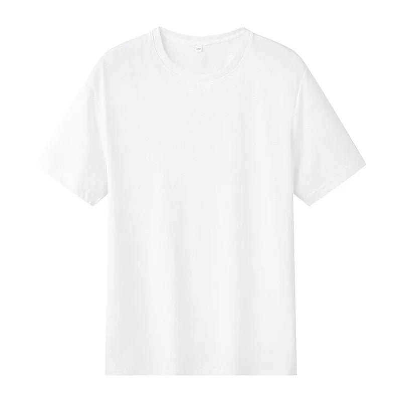 12 Color Oversized Heavyweight T Shirt for Men Summer Short Sleeve Tee 100% Cotton Plain Top Casual Men's Clothing
